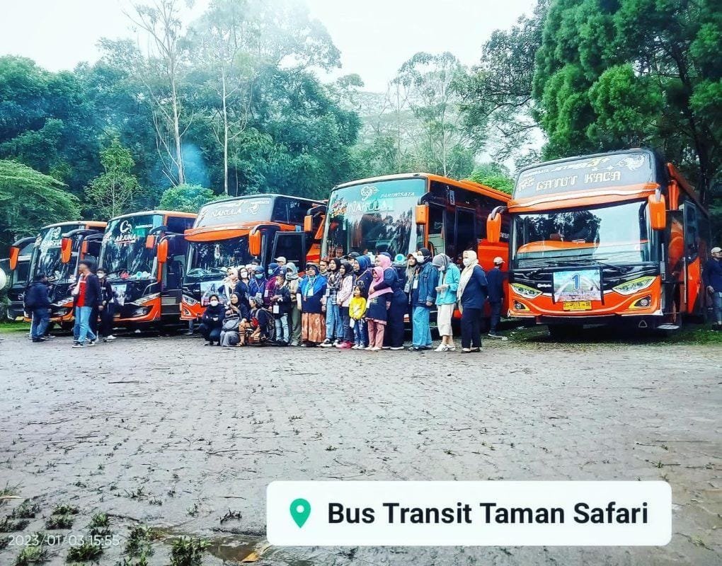 sewa bus pariwisata